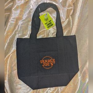 TRADER JOE'S Black Tote NWT